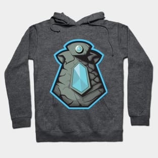 Blue Buff Rock Hoodie